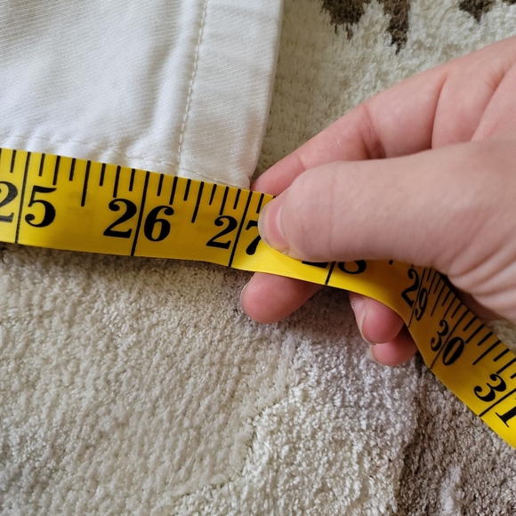 GAP white straight leg mens jeans - Picture 7 of 8